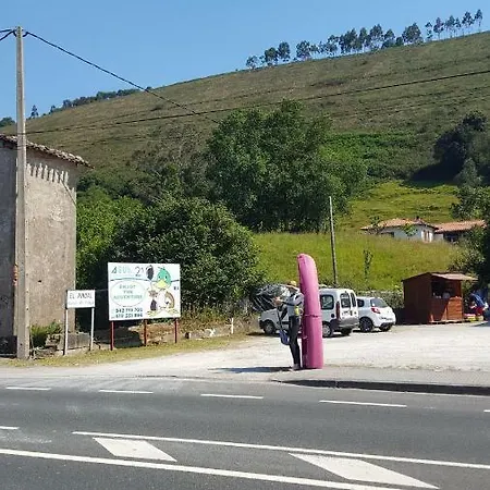 En Urbanizacion Con Piscina Centro De Unquera-val De San Vicente Ideal Parejas 아파트