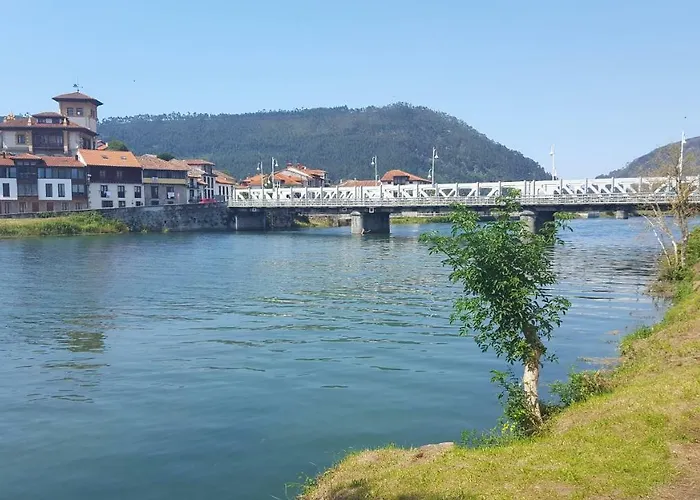 아파트 En Urbanizacion Con Piscina Centro De Unquera-val De San Vicente Ideal Parejas *