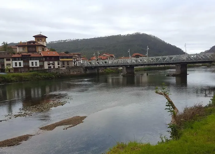 En Urbanizacion Con Piscina Centro De Unquera-val De San Vicente Ideal Parejas Apartamento